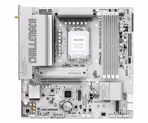Pagrindinė plokštė B860M CHALLENGER WIFI WHITE