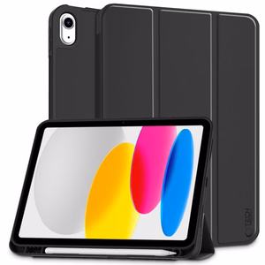 Dėklas Tech-Protect SmartCase Pen Holder Apple iPad 10.9 2022/iPad 11 2025 juodas