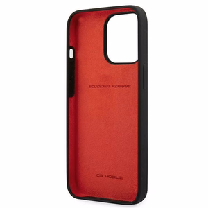 Ferrari FESSIHCP13XBK iPhone 13 Pro Max 6.7" чёрный/чёрный жёсткий чехол Silicone