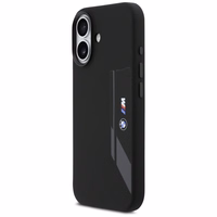 BMW M Silicon Vertical Logo MagSafe deklas iPhone 17 - juodas