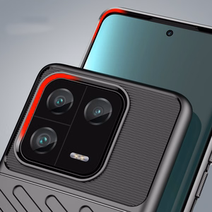 Thunder Case dėklas Xiaomi 13 Pro silikoninis apsauginis dėklas juodas