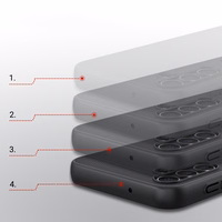 Dėklas Nillkin Super Frosted Shield Samsung A146 A14 5G juodas