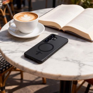 Tech-Protect Magmat MagSafe Dėklas for Samsung Galaxy S26 - juodas