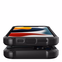 Hybrid Armor dėklas iPhone 14 šarvuotas hibridinis dangtelis mėlynas