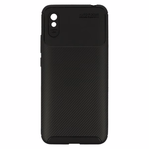 Vennus Carbon Elite dėklas telefonui Xiaomi Redmi 9A juodas