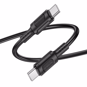 USB kabelis Borofone BX111 60W USB-C to USB-C 1.0m juodas