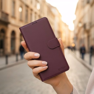 Tech-Protect Wallet чехол для Samsung Galaxy A36 A56 A37 5G бордовый