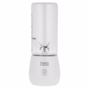 Belaidis trintuvas su 450 ml stikliniu indu, 100 W, 6 peiliukai