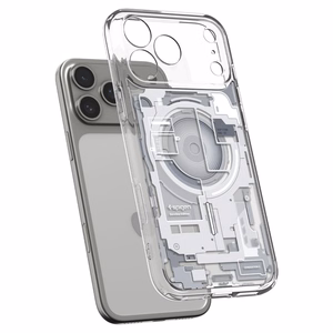 Spigen Ultra Hybrid MagSafe Zero One dėklas iPhone 18 Pro Max / 17 Pro Max, baltas