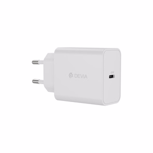 Devia Rocket PD sieninis įkroviklis, 45 W, 1 × USB-C, baltas