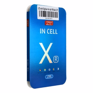 LCD ekranas iPhone Xr su jutikliniu skydeliu juodas