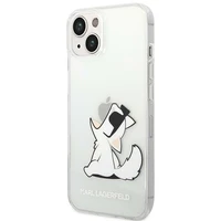 Karl Lagerfeld KLHCP14MCFNRC iPhone 14 Plus 6.7 "kietas dėklas skaidrus/permatomas Choupette Linksmybės