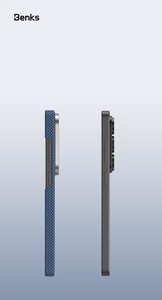 Benks Magnetic Armor Tint Kevlar 1000D (B048) for Samsung Galaxy S26 mėlynas