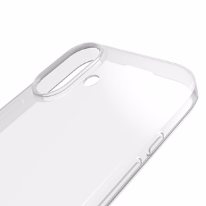 Puro 0.3 Nude itin plonas TPU dėklas telefonui skirtas iPhone 17 – permatomas