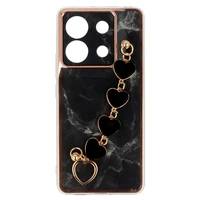 Dėklas telefonui Trend Case skirtas Xiaomi Redmi Note 13 5G dizaino 6 juodas