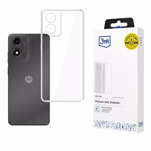 3mk Clear dėklas, skirtas Motorola Moto E14 / G04 / G04S, skaidrus