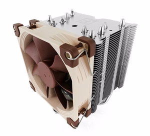 Noctua NH-U9S kompiuterio aušinimo sistema procesoriaus aušintuvas 9,2 cm rudos spalvos, metalinis