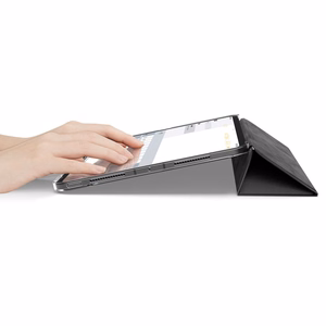 "Spigen Liquid Air Folio" dėklas, skirtas "iPad Pro 11" (2024) "iPad Pro 11" (2025) - Juodas