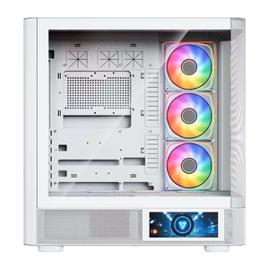 MODECOM kompiuterio korpusas Volcano AQ400 ARGB Midi Balta