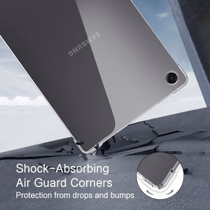 "Tech-Protect FlexAir" dėklas "Samsung Galaxy Tab A9+" / A11+ - skaidrus