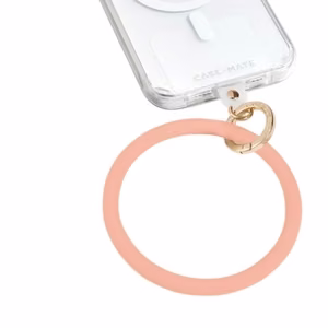 Case-Mate Phone Bangle riešo dirželis telefonui, persikų spalvos