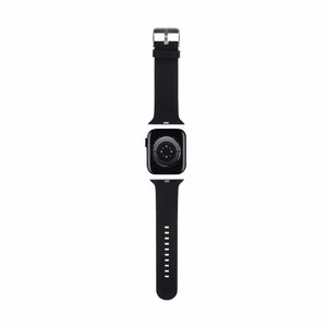 Karl Lagerfeld 3D Rubber Karl Head dirželis juodas skirtas Apple Watch 38/40/41mm
