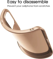 Dėklas X-Level Guardian Samsung S938 S25 Ultra auksinis