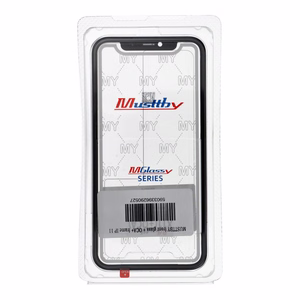 MUSTTBY priekinis stiklas + OCA+ rėmas IPHONE 11