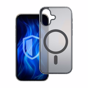 Чехол 3mk Frosty MagCase Apple iPhone 16 чёрный