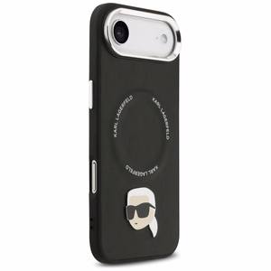 Karl Lagerfeld Karl Pin Magnetinis dėklas telefonui iPhone Air - Juodas