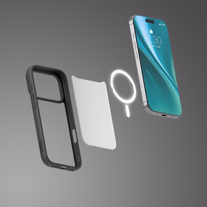 Etteri Matinis Mag dėklas for iPhone 17 Pro juodas