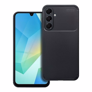 Dėklas telefonui CARBON PREMIUM SAMSUNG A16 5G / A16 4G juodas
