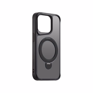 Etteri Matinis Magnetinis žiedas dėklas telefonui iPhone 15 Pro 6,1" juodas