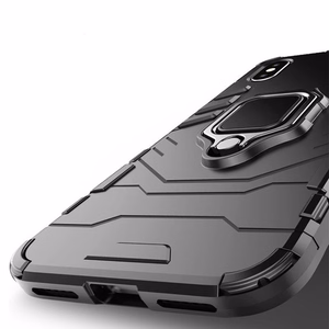 Žiedinis šarvuotas dėklas Xiaomi 15 Pro 5G juodas
