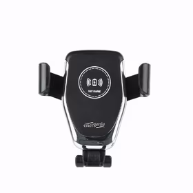 Gembird automobilinis telefono laikiklis su Qi belaidžiu įkrovikliu