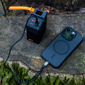 Blavec BJ-50 Tytan išorinė baterija, 30 000 mAh, 65 W, 2× USB-C + 2× USB-A (PBBJ50B), juoda