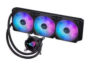 ASUS ROG Strix LC III 360 ARGB Procesorius Aušinimo skysčiu rinkinys 12 cm Juoda