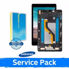 Ekranas skirtas Samsung T295 / T290 Tab A 8.0'' juodas originalus (Service Pack)