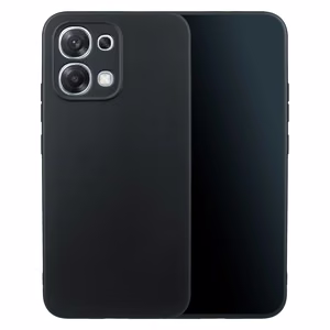 Matinis TPU dėklas, skirtas Oppo A6 Pro 5G, juodas