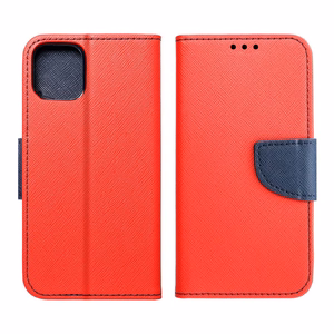 FANCY Dėklas telefonui IPHONE 16 Plus raudonas / mėlynas