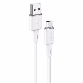 Acefast USB kabelis - USB Type C 1.2m, 3A baltas (C2-04 baltas)