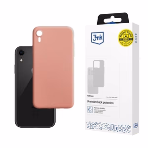 3mk Matinis Dėklas for iPhone XR - matinis rožinis