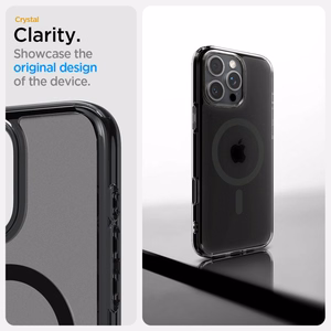 Spigen Ultra Hybrid Dėklas telefonui iPhone 16 Pro – juodas