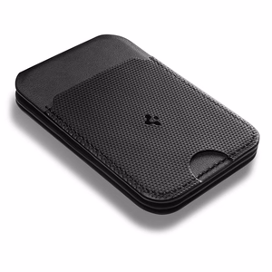 SPIGEN S314-2 SLIM FOLD TRIPOD MAGSAFE UNIVERSAL MAGNETINIS KORTELIŲ LAIKIKLIS juodas