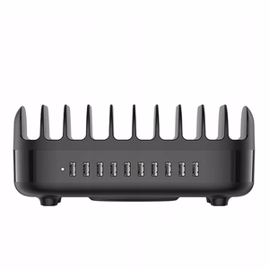 Orico DUK-10P-V1 išmanioji įkrovimo stotis 10x USB-A juoda