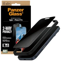 PanzerGlass Ultra-Wide Fit EasyAligner privatumo stiklas iPhone 17 Pro