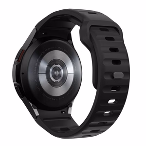 TECH-PROTECT SILICONE LINE SAMSUNG GALAXY WATCH 4 / 5 / 5 PRO / 6 / 7 / FE JUODAS