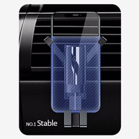 USAMS Laikiklis ventiliacijos grotelėms Gravity juodas ZJ058ZJ01 (US-ZJ058)