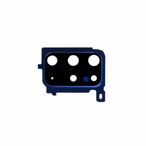 Samsung G985/G986 S20 Plus kameros stikliukas su rėmeliu Aura Blue ORG