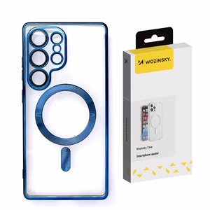 Wozinsky Padengtas dėklas su Magnetiniu Samsung Galaxy S25+ - Mėlynas